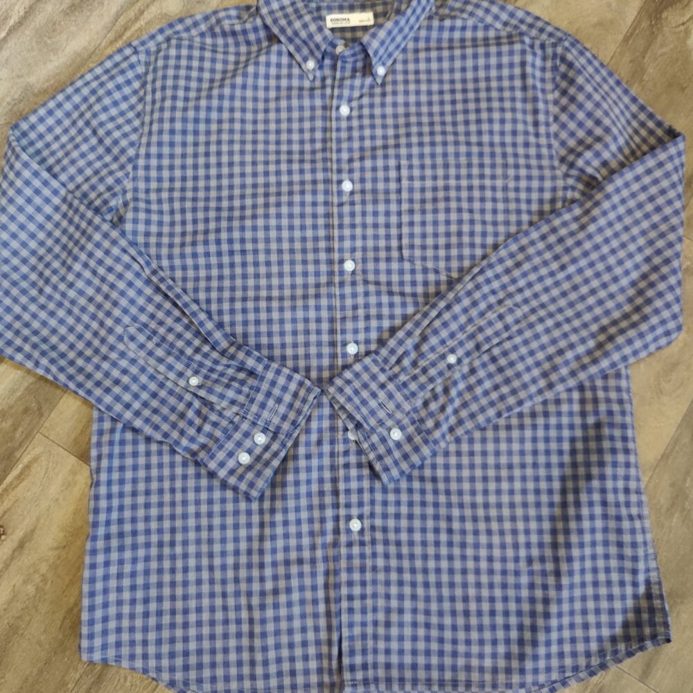 Mens Button Down Shirts sz L - Picture 3 of 5